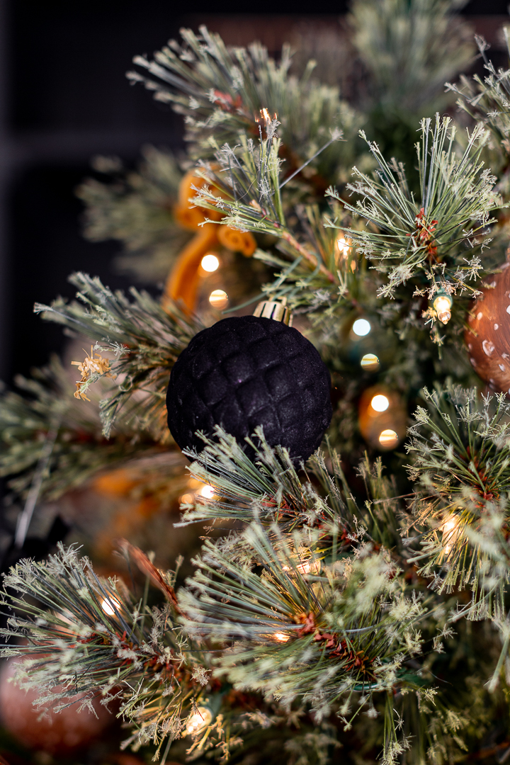 Gorgeous Faux Velvet DIY Ornaments