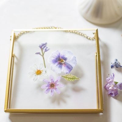 Framed Watercolor flowers