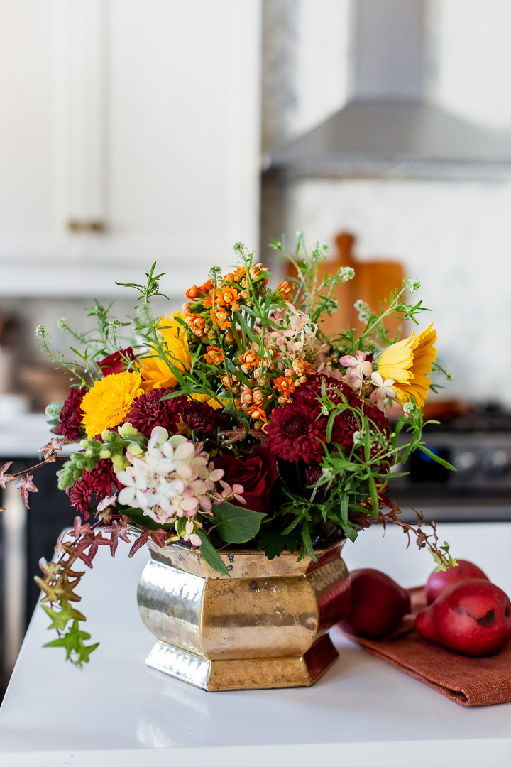 Fall Arrangement Grocery Store Flowers