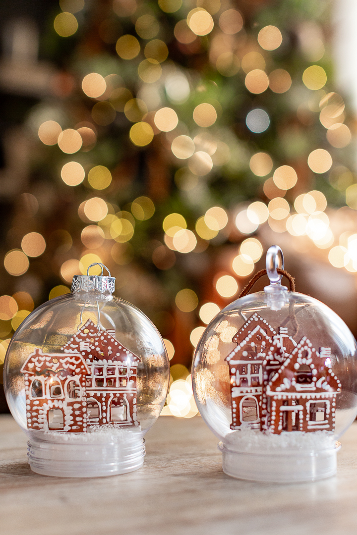 How to Make an Oversized Christmas Snow Globe - At Charlotte's House