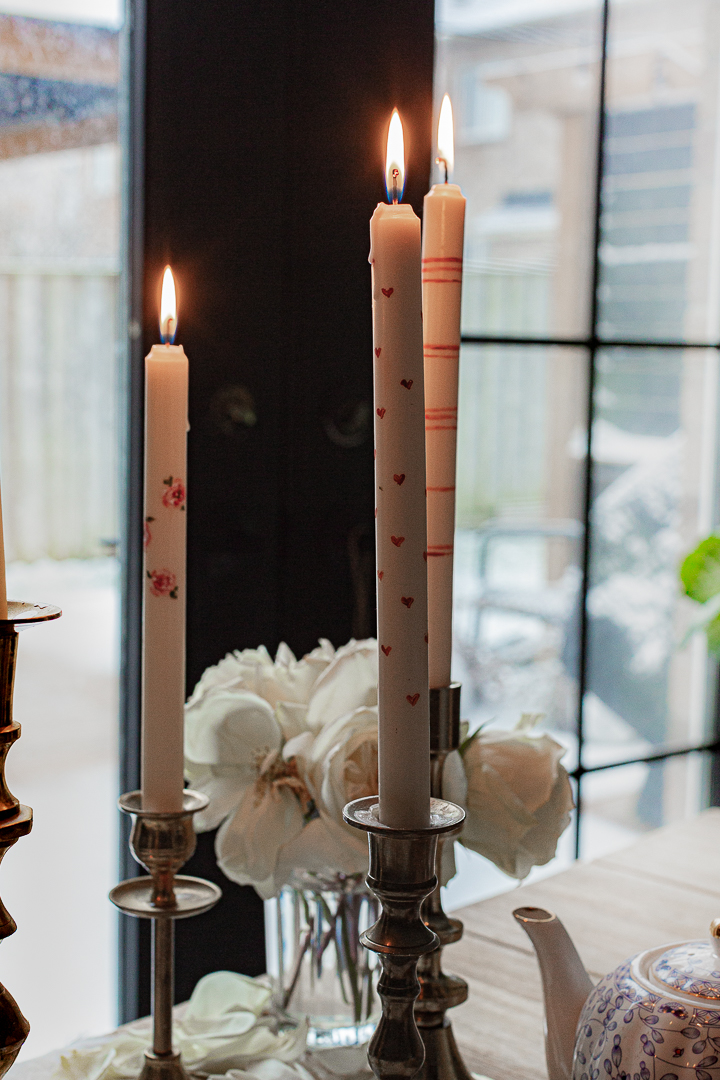 Candles: How to hand paint beautiful candles