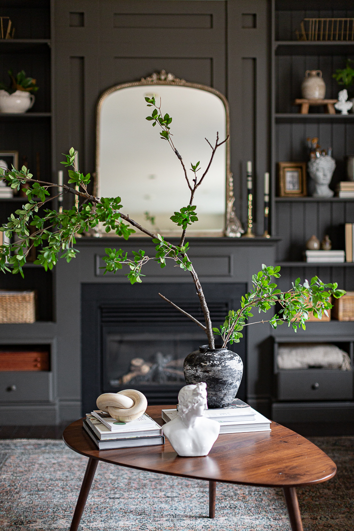 DIY Oversized Greenery Branch