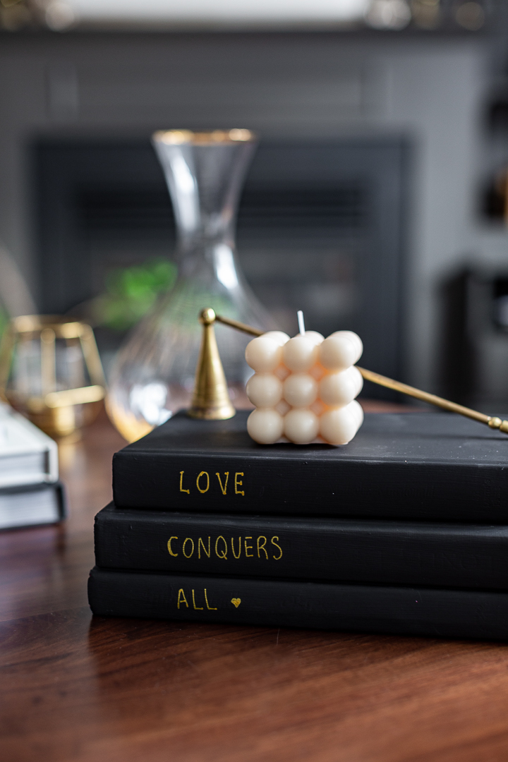 Painted Coffee Table Books for Valetine’s Day