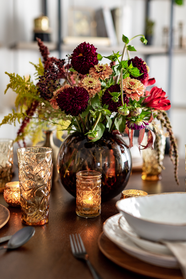 Fall tablescape