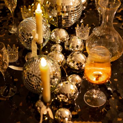 Easy New Year’s Eve Tablescape