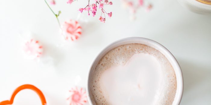 Whipped Cream Shaped Hearts for Hot Cocoa