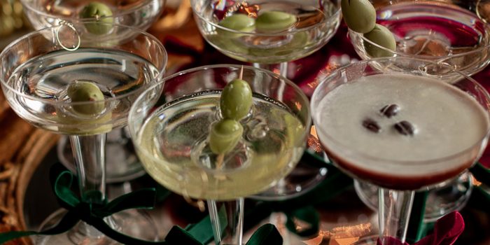 Martini Glass Ornament DIY