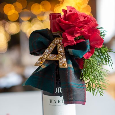 Pearl Monogram Gift/Ornament Topper