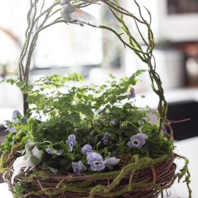 Spring Nest Planter DIY