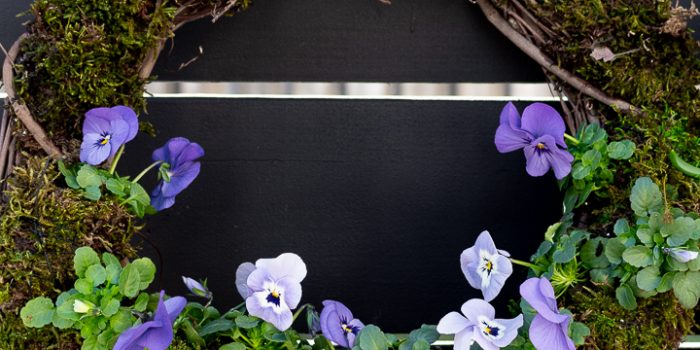 Spring Living Wreath